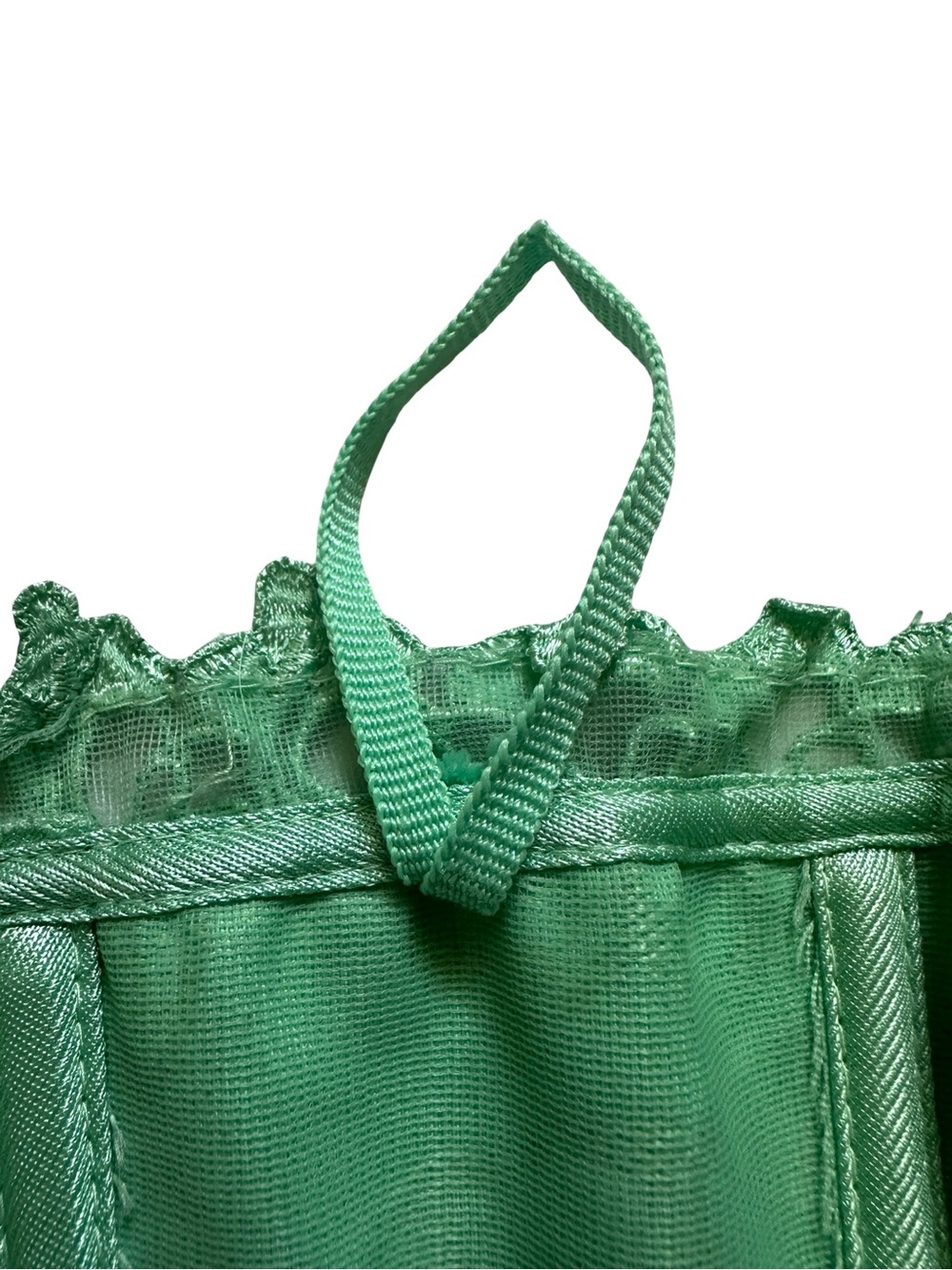 Y2K Frederick's of Hollywood Mint Green Lace-Trim Bustier Corset - Picture 3 of 5